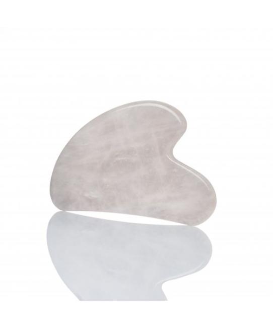 Masseur facial en verre de quartz (couleur : rose pâle)